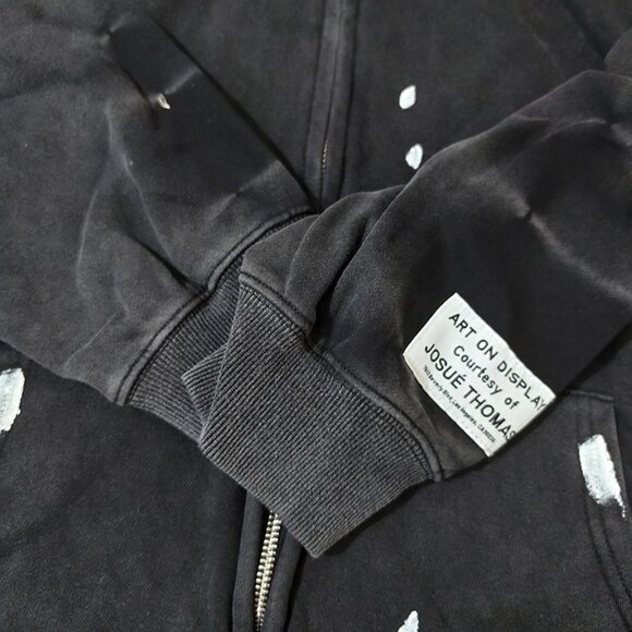 Gallery Dept Black Zip-Up Hoodie - Picture 5 of 10